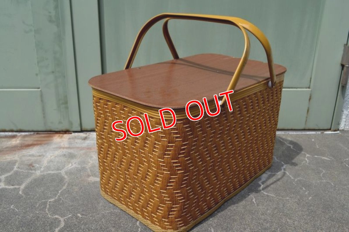 画像2: ＵＳピクニックバスケットＲＥＤＭＯＮ (2)