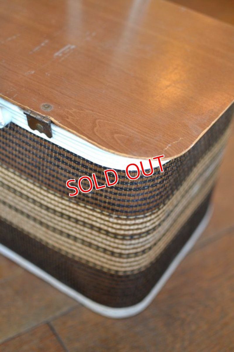 画像4: US６０ｓヴィンテージ・ピクニックバスケット/ブラウン (4)