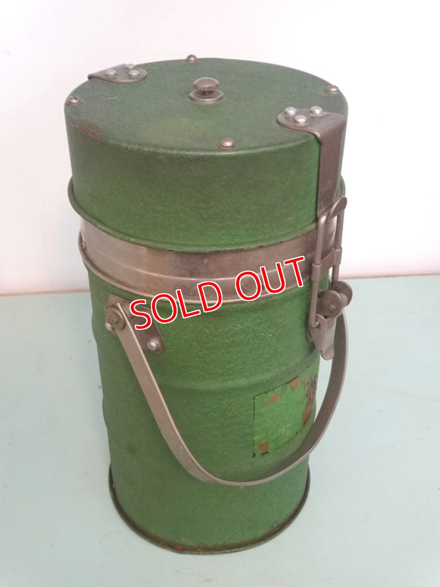 画像2: ３０ｓサーモス・フードジャー　モスグリーン (2)