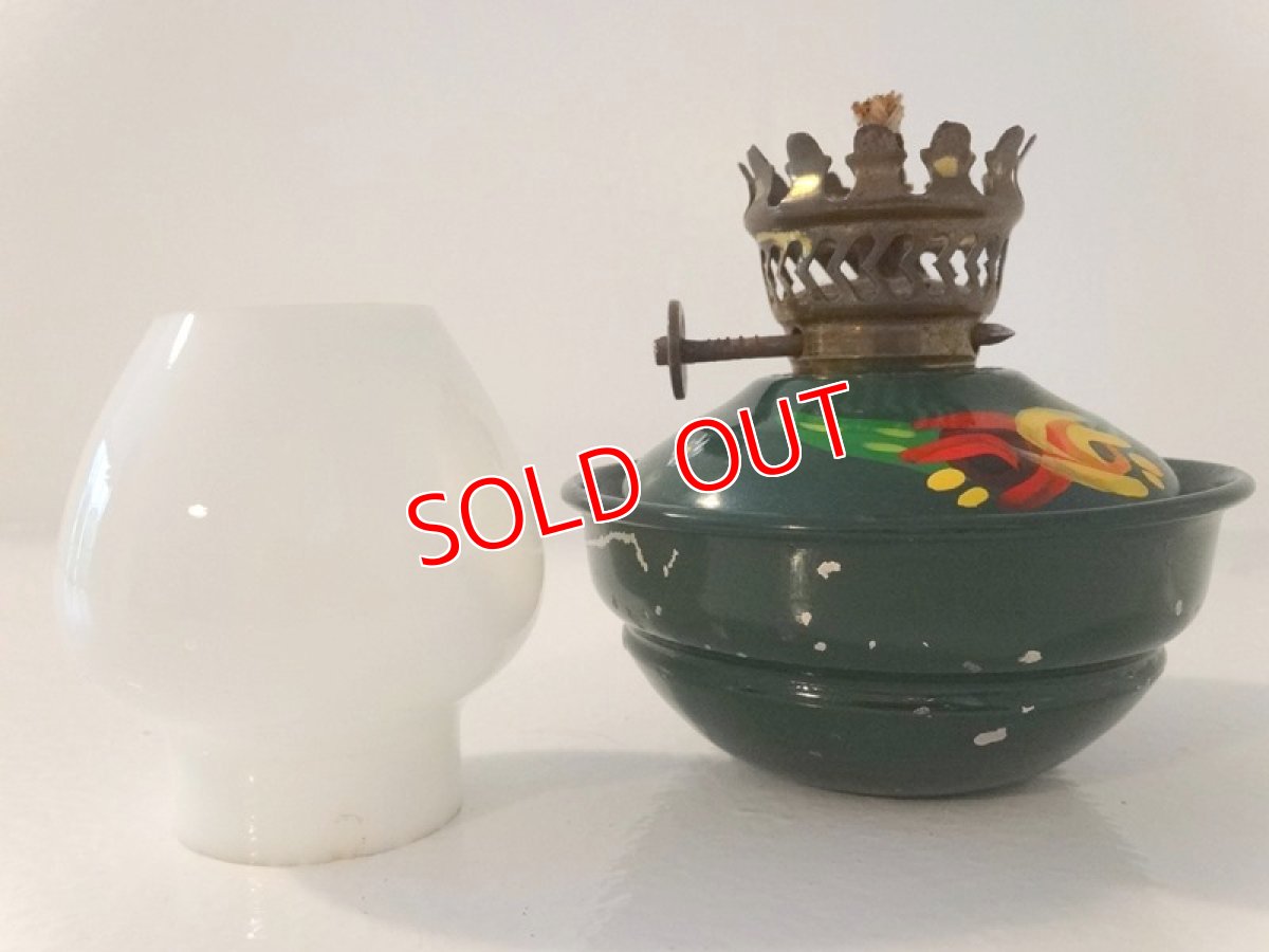 画像2: ケリーランプ/グリーン・ハンドペイント (2)