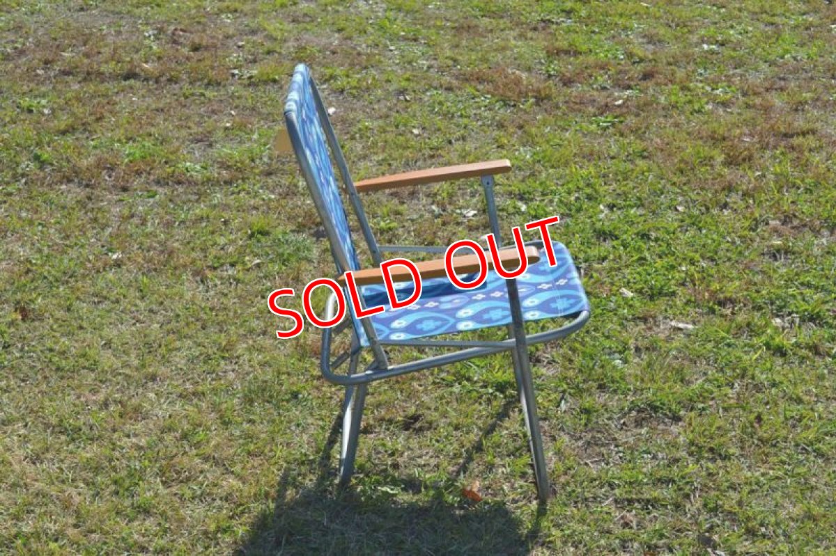 画像2: コットン生地ピクニックチェアA (2)