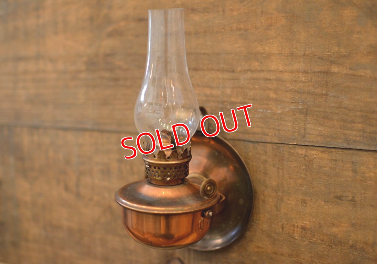 画像3: ７０ｓ壁掛けオイルランプ (3)