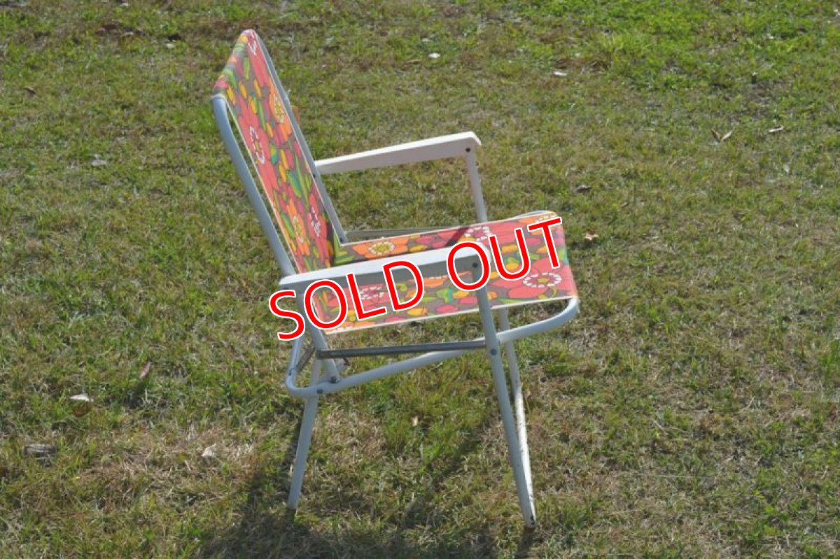 画像2: コットン生地ピクニックチェアC (2)