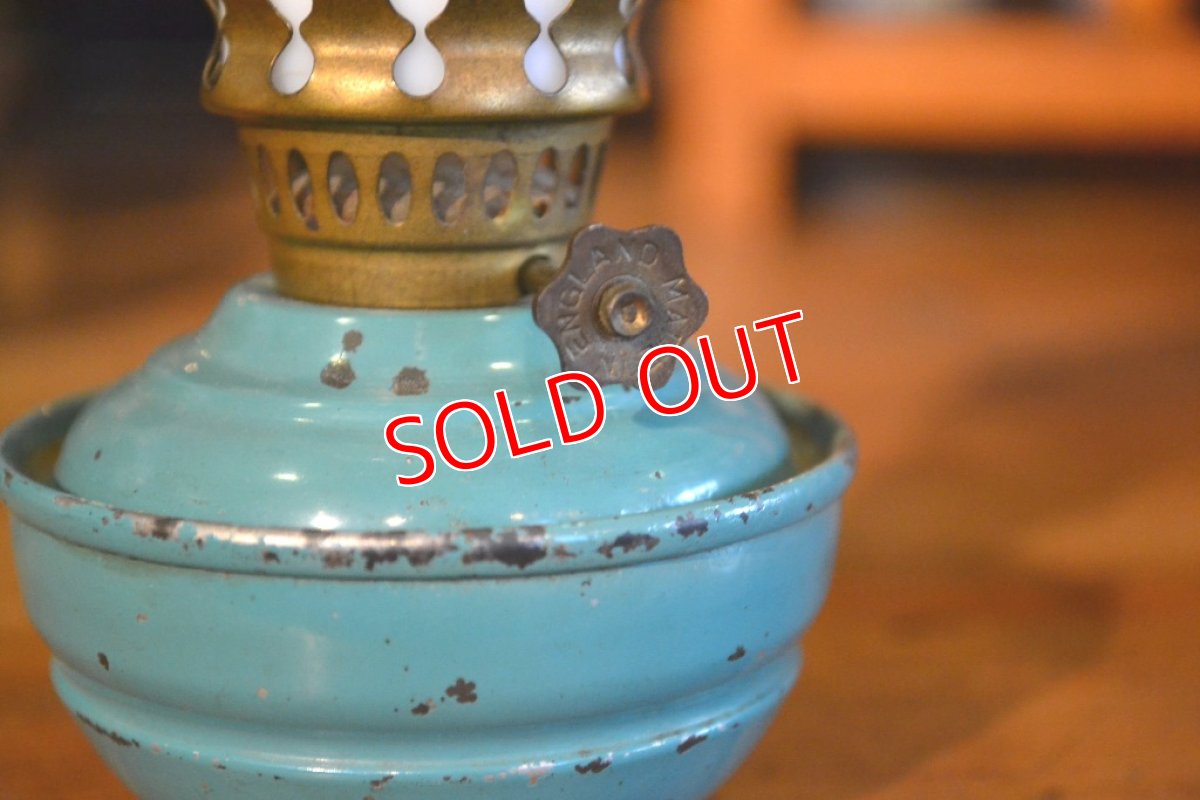 画像3: ケリーランプ/エメラルドグリーン×ミルクガラス (3)