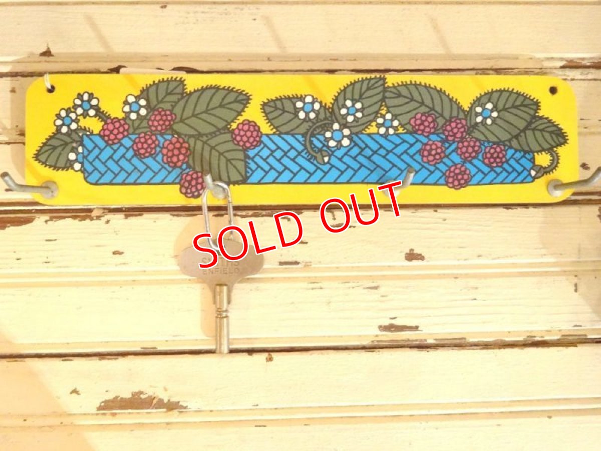 画像4: ウッドハンガー/ブルーベリープリント (4)