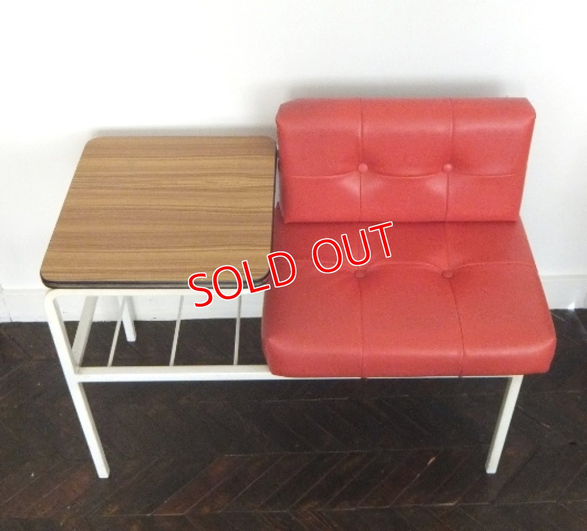 画像2: UK６０sテレホンベンチ・電話机 (2)