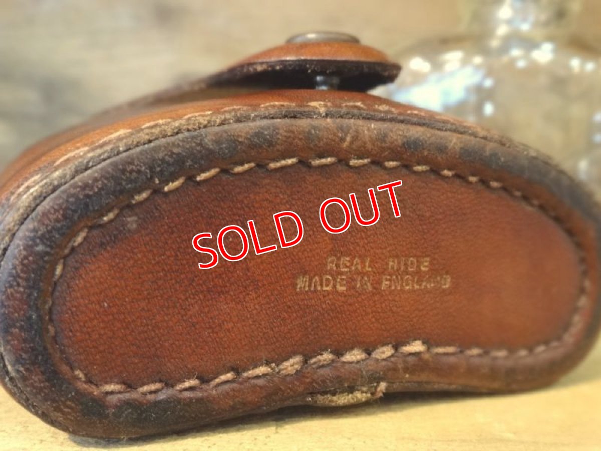 画像3: ガラススキットルS/革カバー茶 (3)