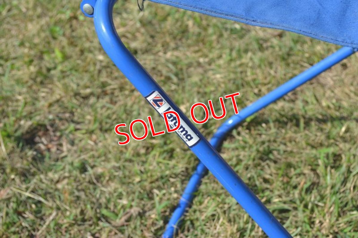 画像4: フランスlafumaディレクターズチェア/ブルー (4)