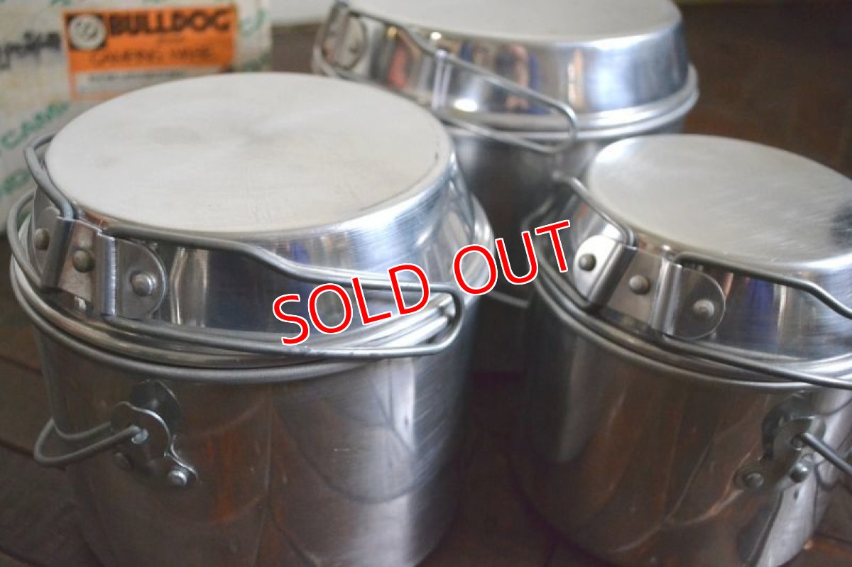 画像4: ホットン社製ブルドッグ印ビリーカンS,M,Lセット　デッドストック (4)