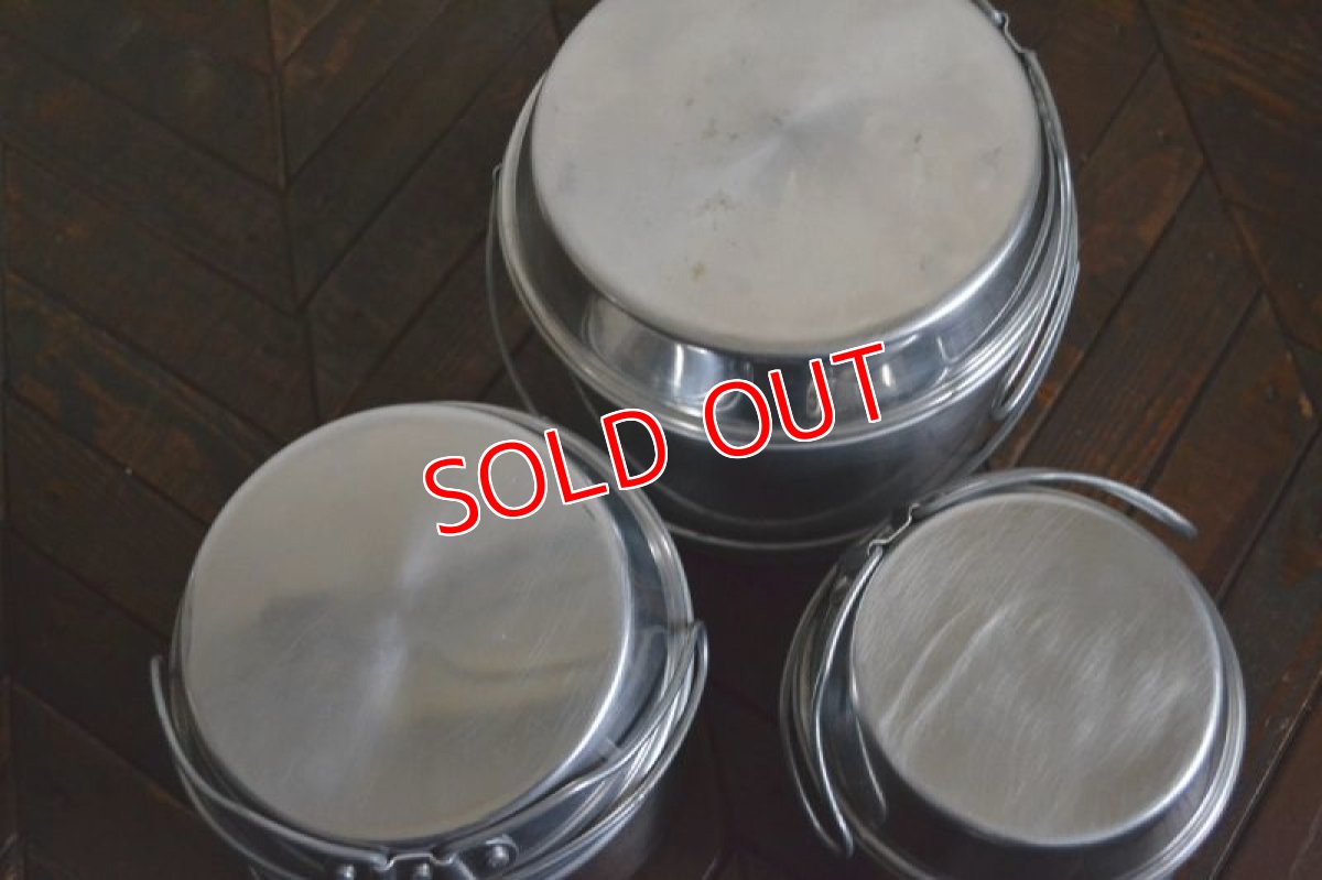 画像2: ホットン社製ブルドッグ印ビリーカンS,M,Lセット　デッドストック (2)