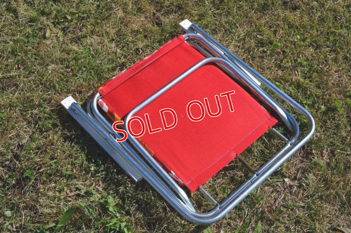 画像5: レトロフラワー・ピクニックチェア (5)