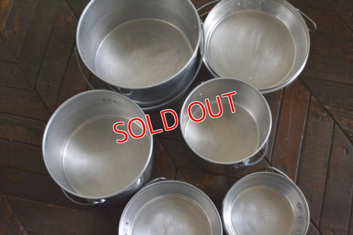 画像3: ホットン社製ブルドッグ印ビリーカンS,M,Lセット　デッドストック (3)