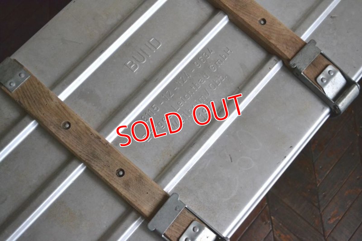 画像2: ドイツZARGES折り畳みアルミコンテナ (2)