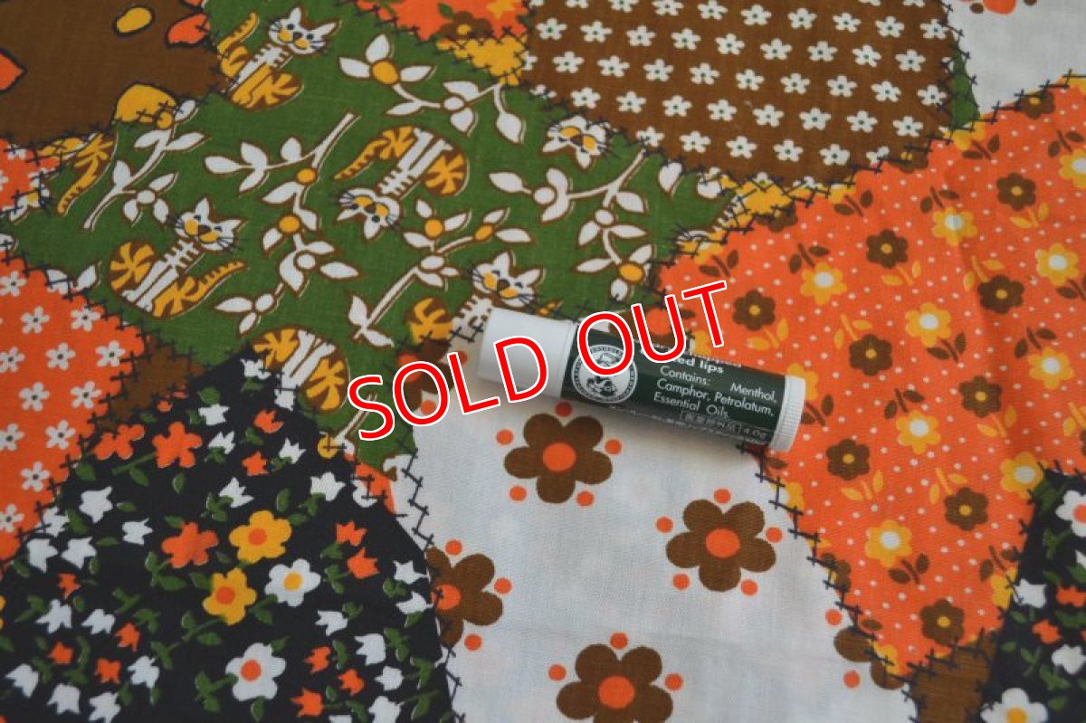 画像3: 70ｓヴィンテージ・レトロフラワー/パッチワーク柄 (3)