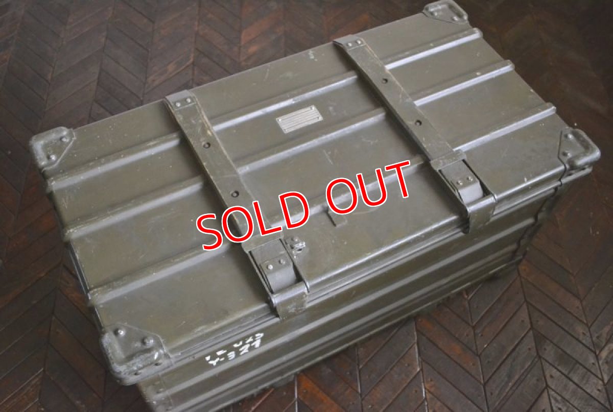 画像3: ドイツZARGES社イギリス軍折り畳みアルミコンテナ (3)