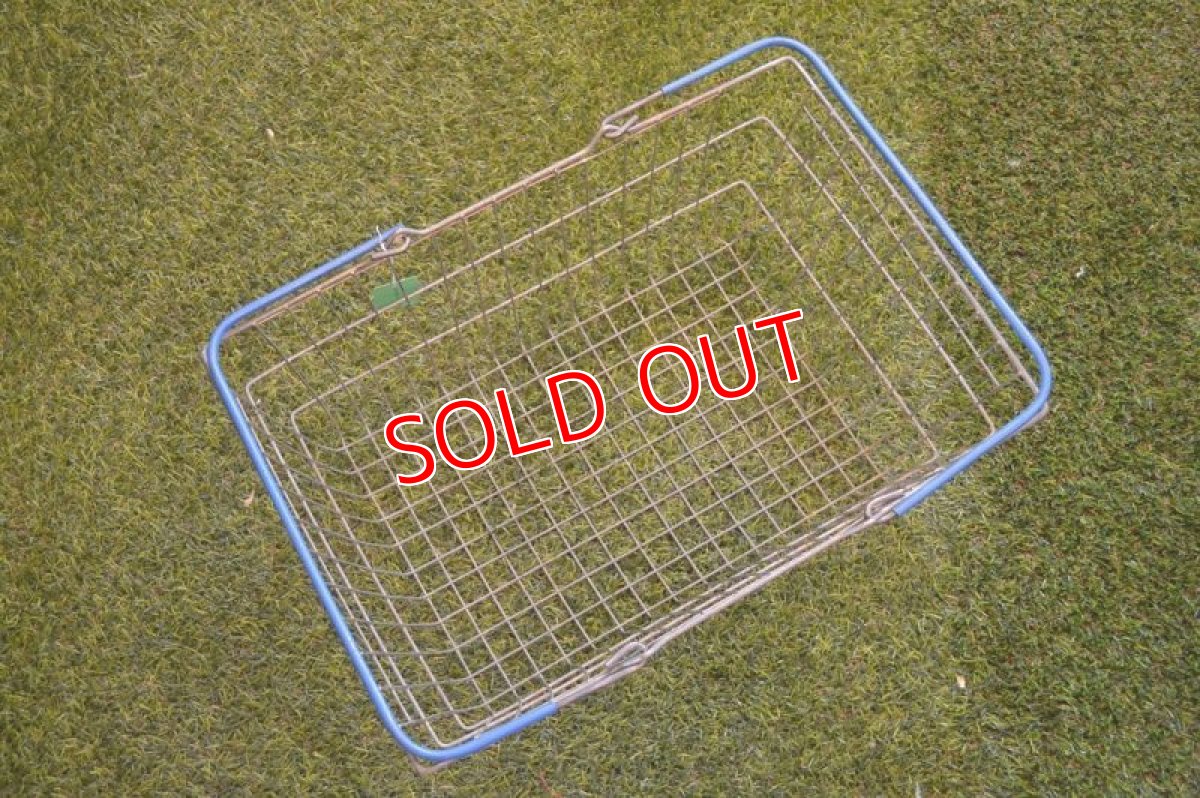 画像4: UK60sヴィンテージワイヤーバスケット (4)