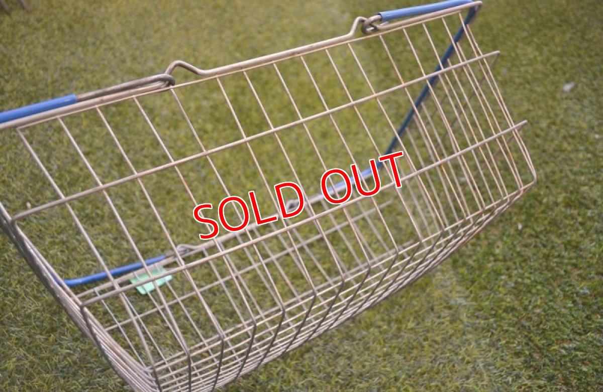 画像6: UK60sヴィンテージワイヤーバスケット (6)