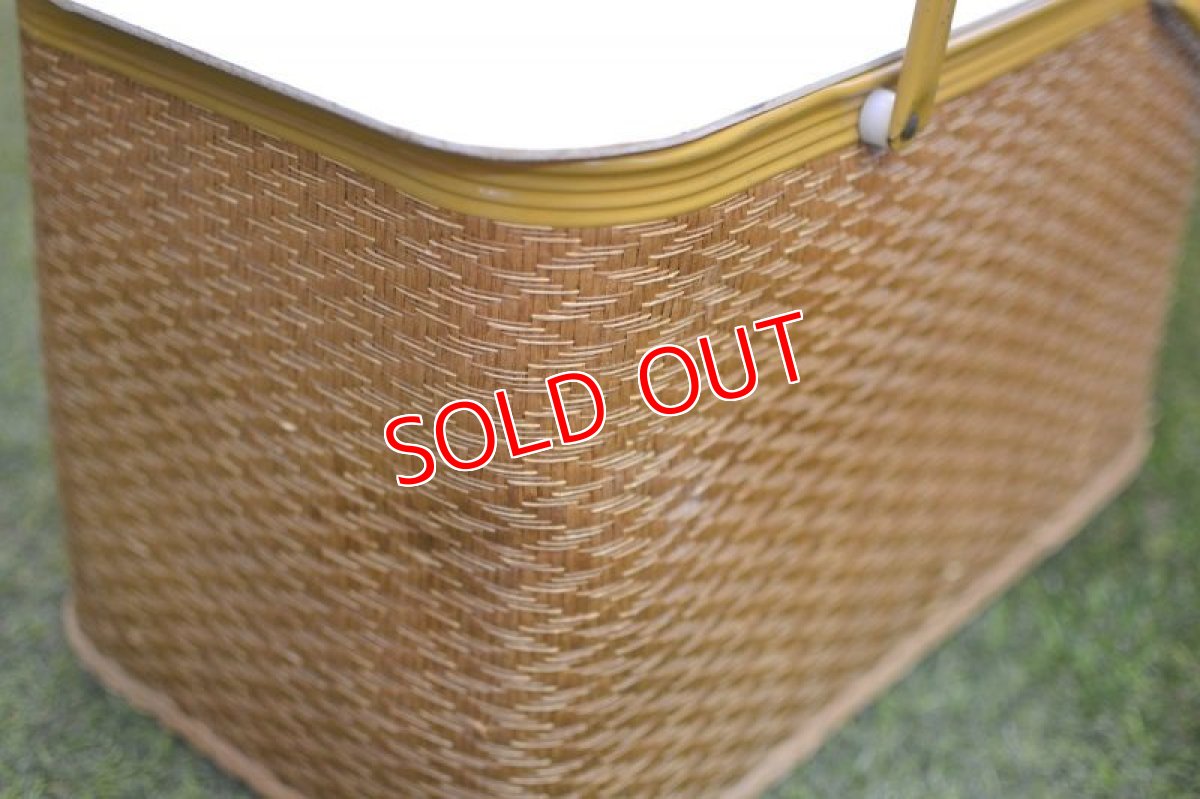 画像4: US70sウェルチ・REDMONピクニックバスケット (4)