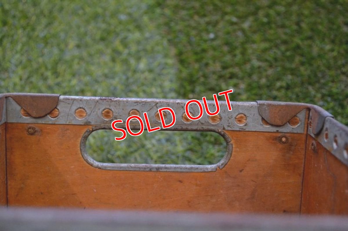 画像9: 木製鉄枠　クレート (9)