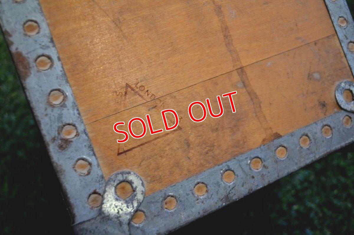 画像3: 木製鉄枠　クレート (3)