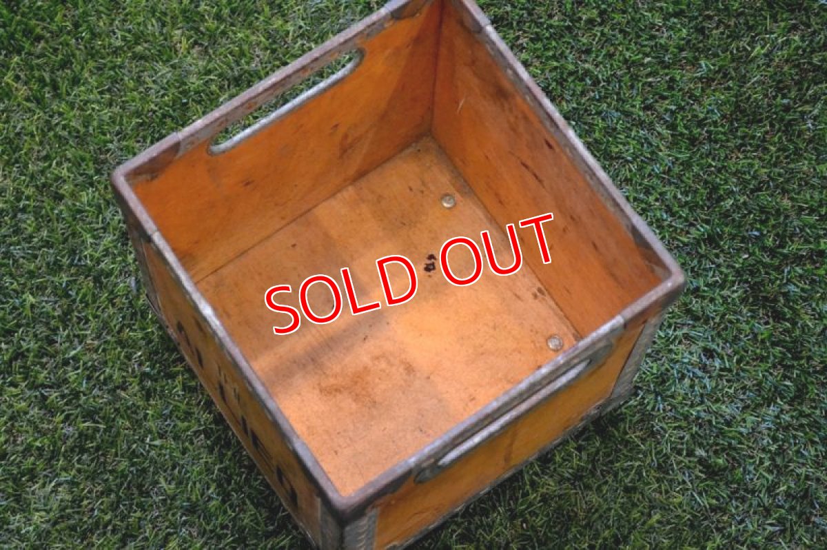 画像4: 木製鉄枠　クレート (4)