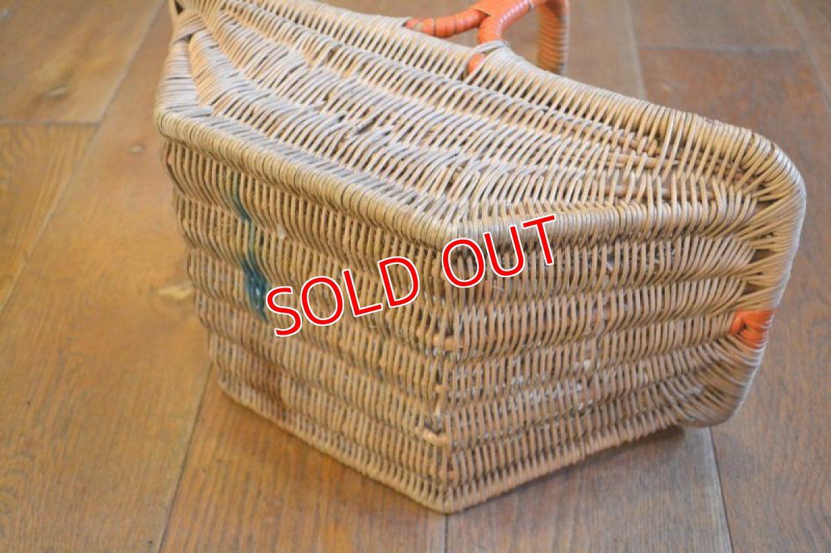 画像4: 60sバスケット/オレンジハンドル (4)