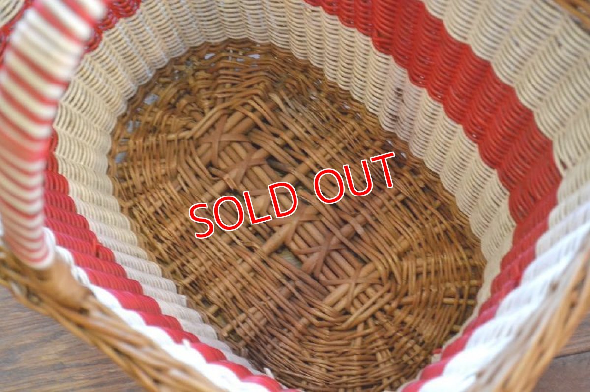 画像11: ６０ｓバスケット/ホワイト×レッド (11)