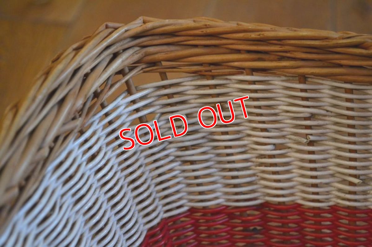 画像5: ６０ｓバスケット/ホワイト×レッド (5)