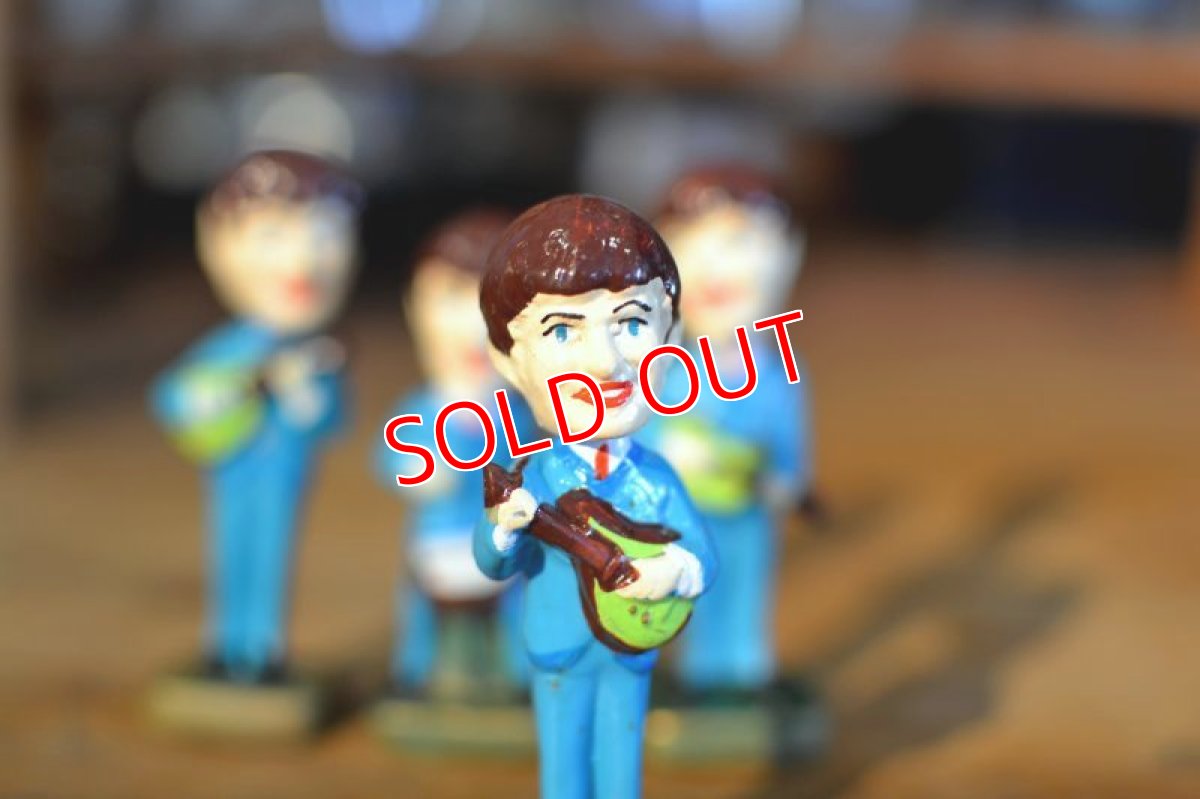 画像4: THE Beatlesビートルズ首振り人形セット (4)