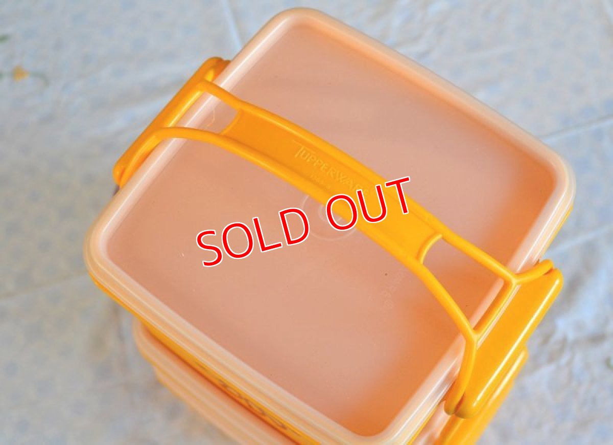 画像3: ＵＳ７０ｓタッパーウェア・トリオランチボックス (3)