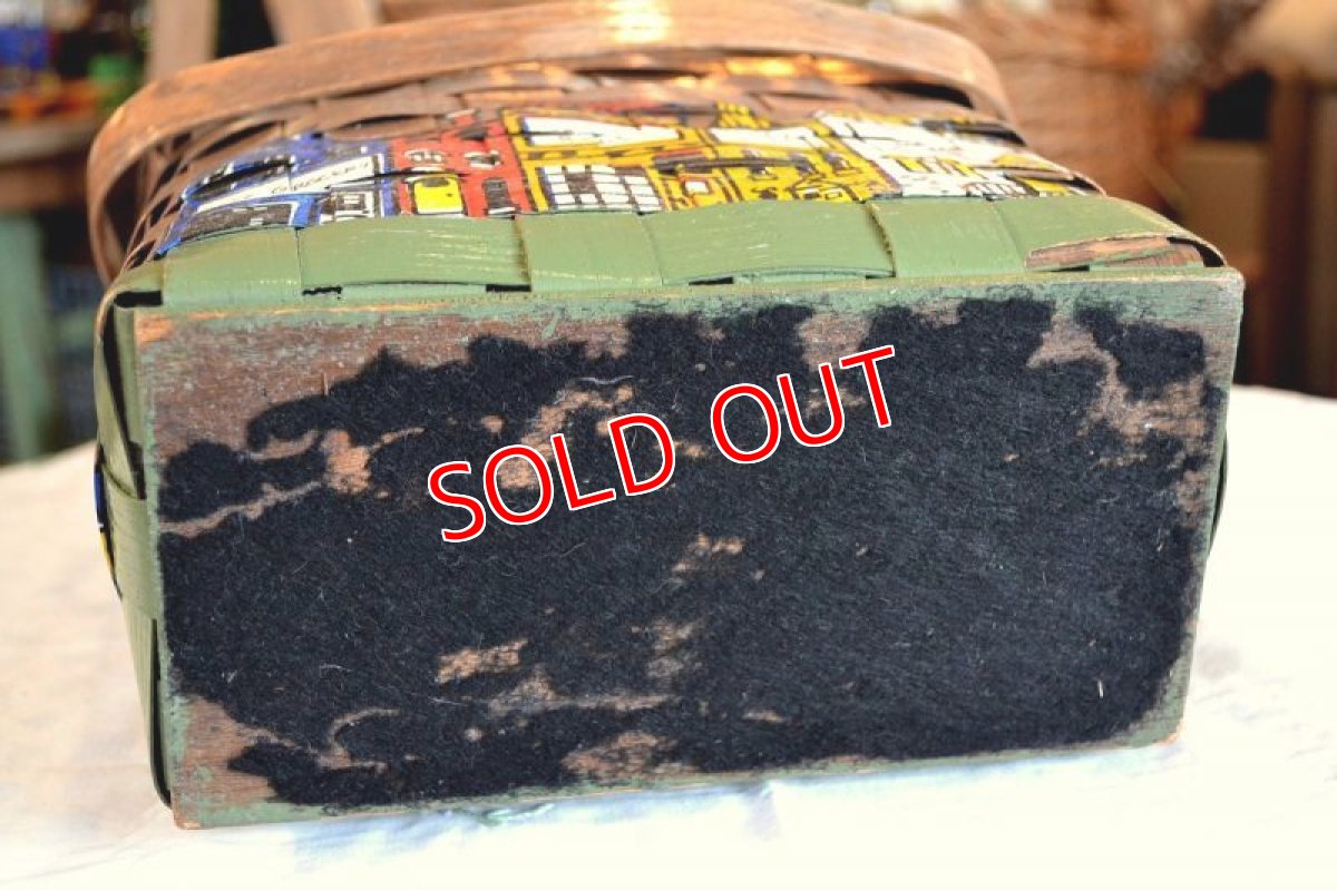 画像9: US60sカロナンバスケット (9)