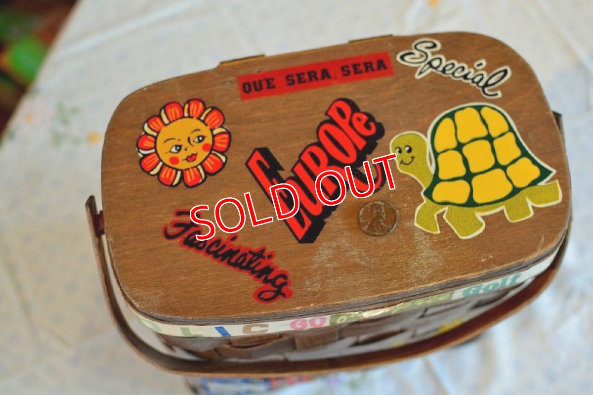 画像5: US60sカロナンバスケット (5)