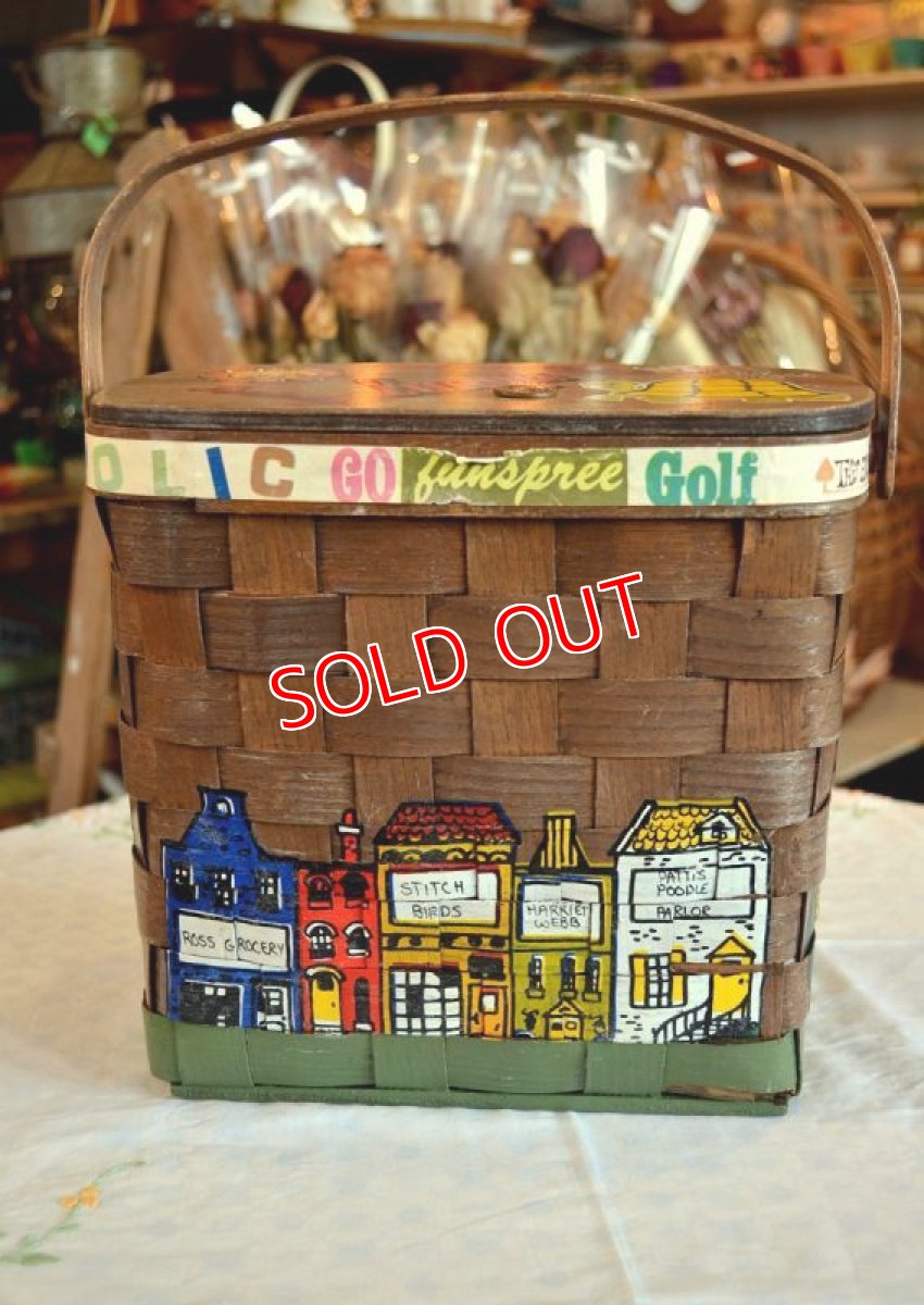 画像11: US60sカロナンバスケット (11)