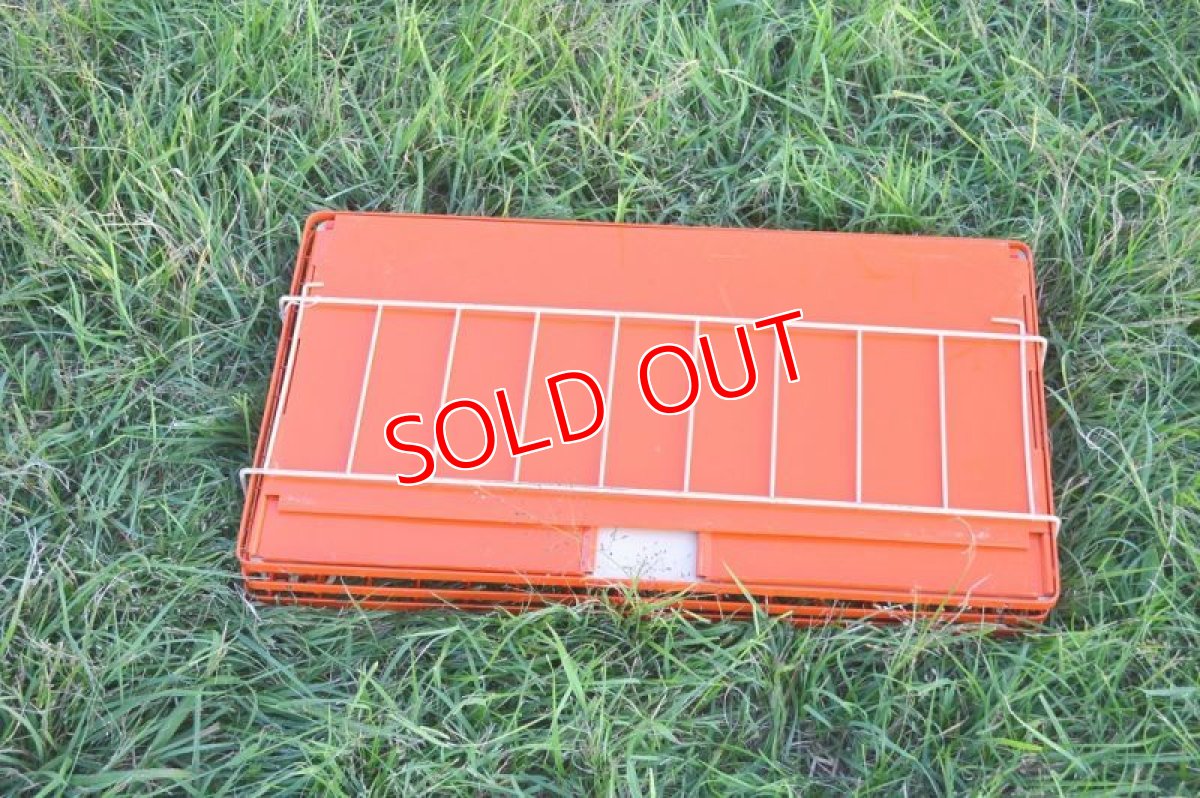 画像9: ヴィンテージHago社キャンプキッチン/オレンジ (9)