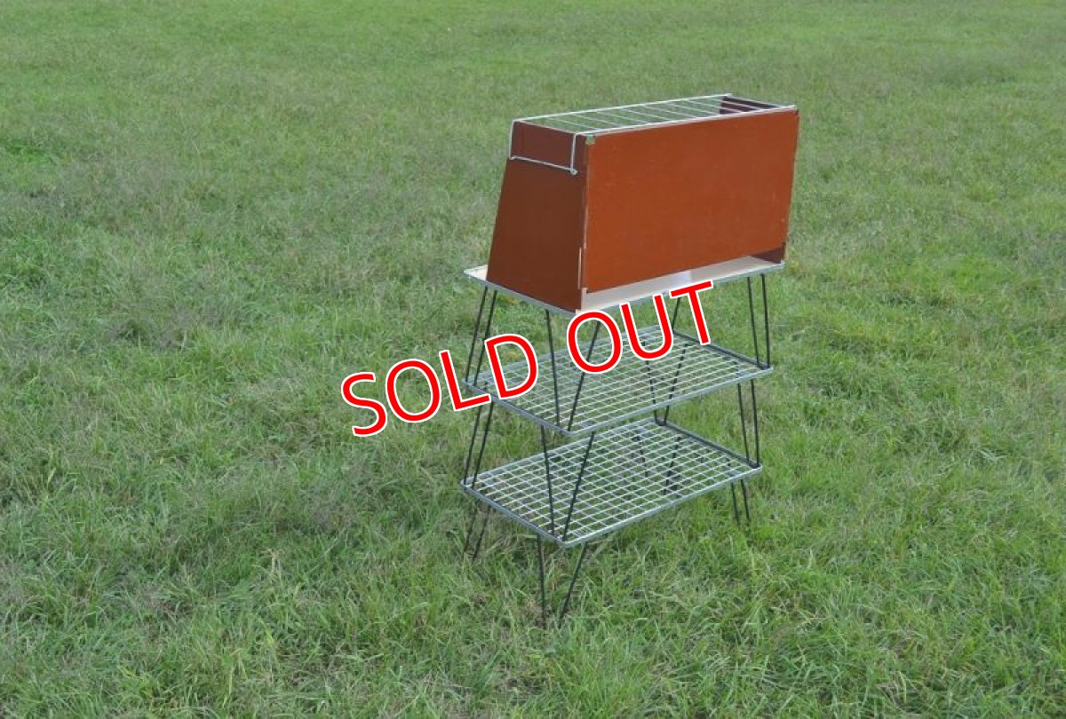 画像7: ヴィンテージキャンプキッチン/ブラウン×シルバー (7)