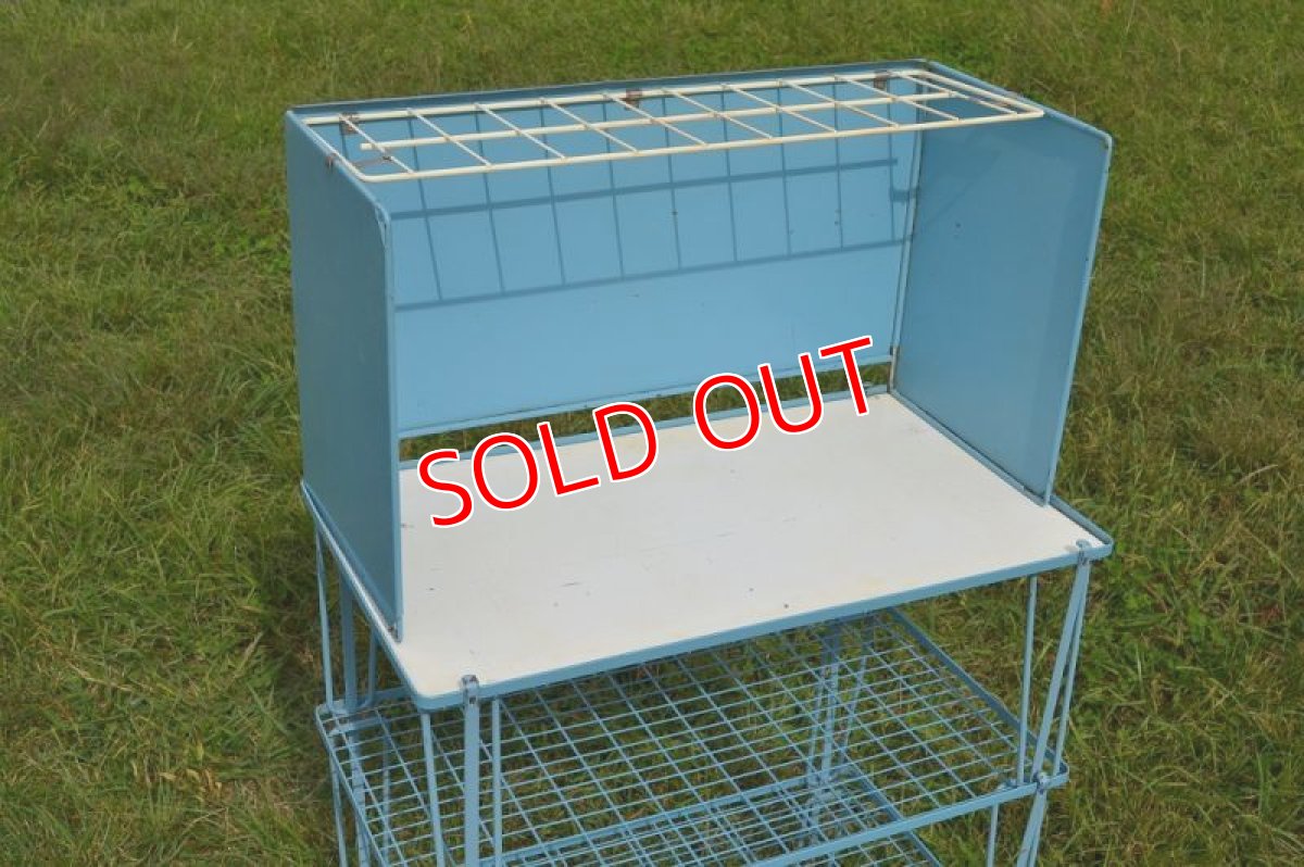 画像4: ヴィンテージbeanstalk/キャンプキッチン　ブルー (4)