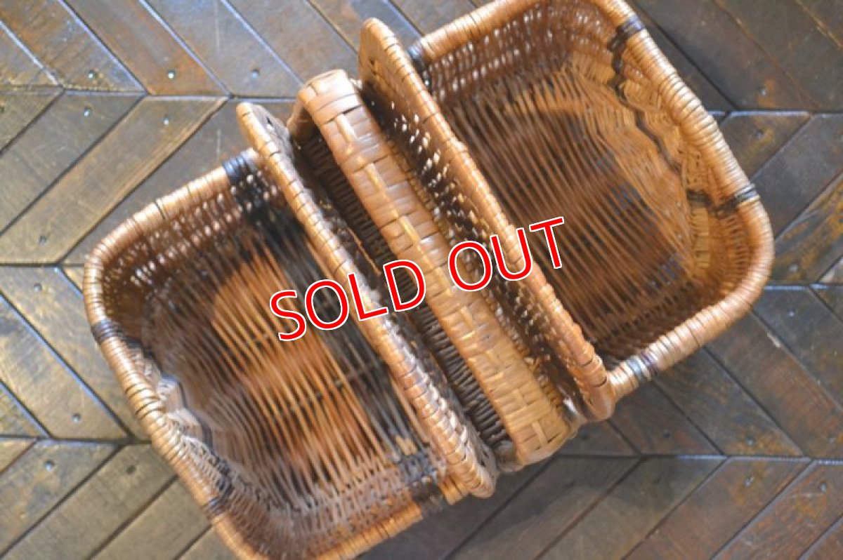 画像9: UKヴィンテージ/ピクニックバスケット (9)