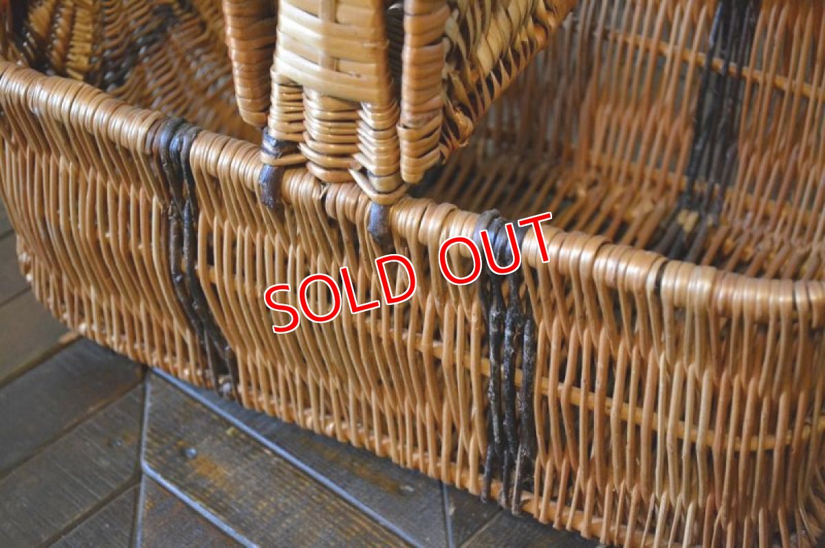 画像4: UKヴィンテージ/ピクニックバスケット (4)