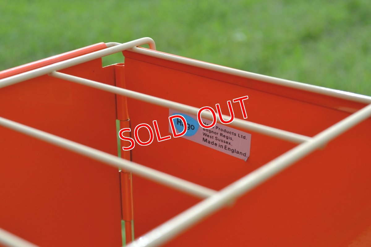 画像4: ヴィンテージHago社キャンプキッチン/オレンジ (4)