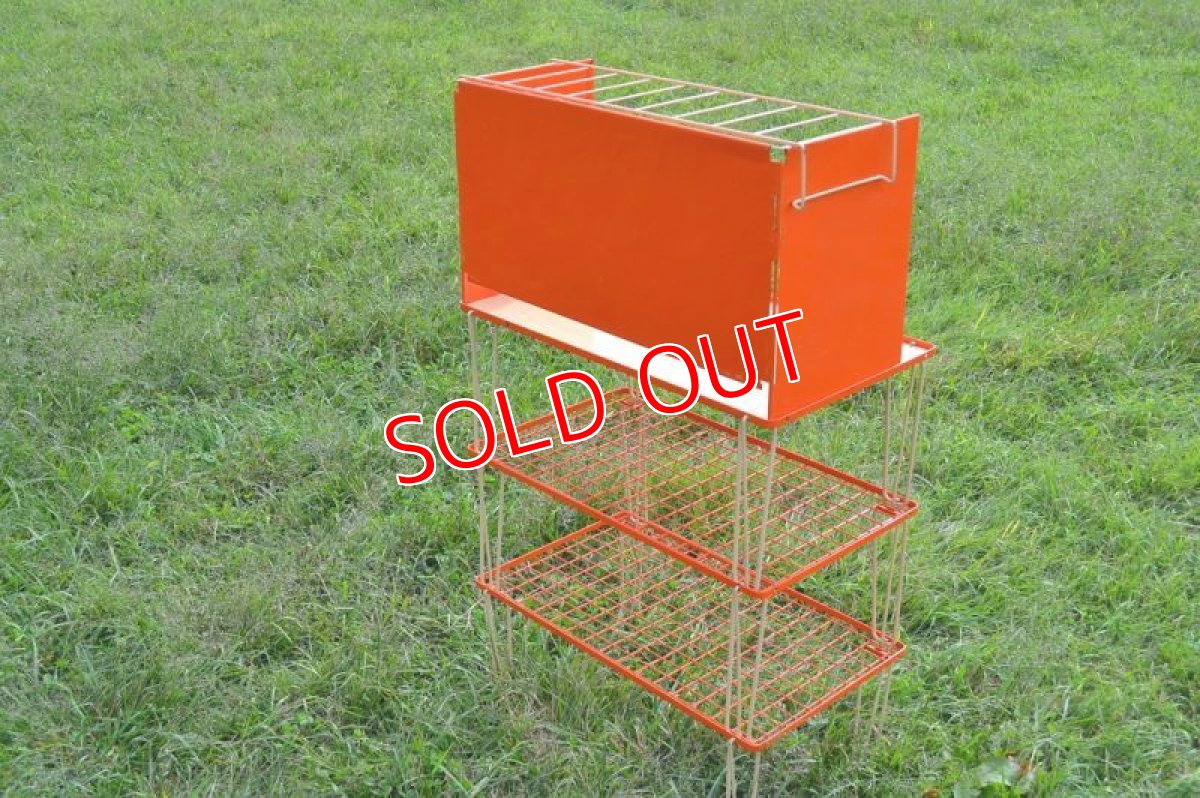 画像8: ヴィンテージHago社キャンプキッチン/オレンジ (8)