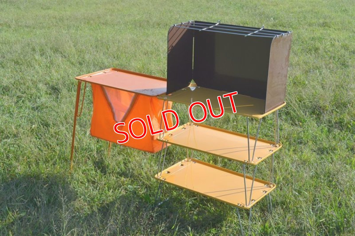 画像2: ヴィンテージSMSキャンプキッチン/オプションサイドキャビネット付 (2)