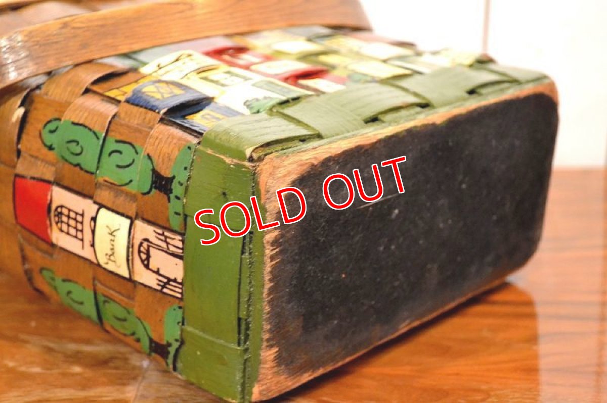 画像8: US60ｓカロナンバスケット (8)