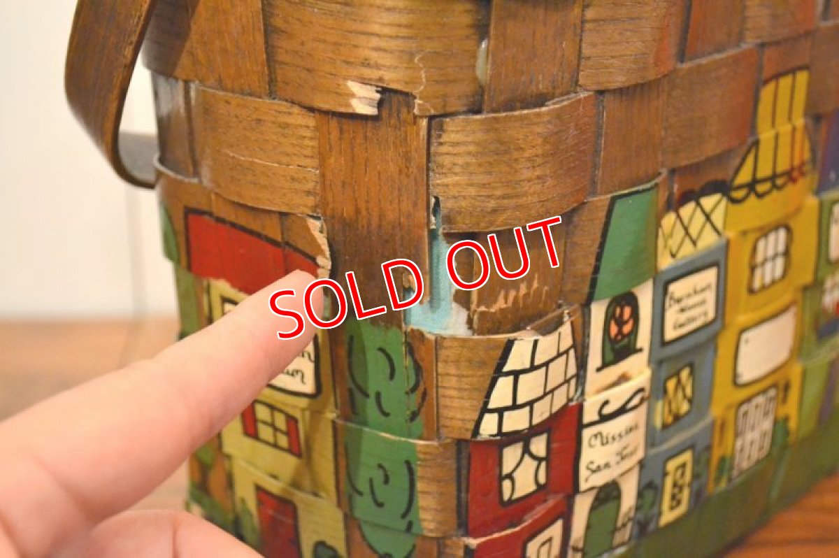 画像10: US60ｓカロナンバスケット (10)