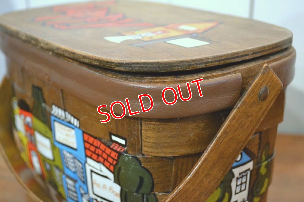 画像8: US70ｓカロナンバスケット (8)