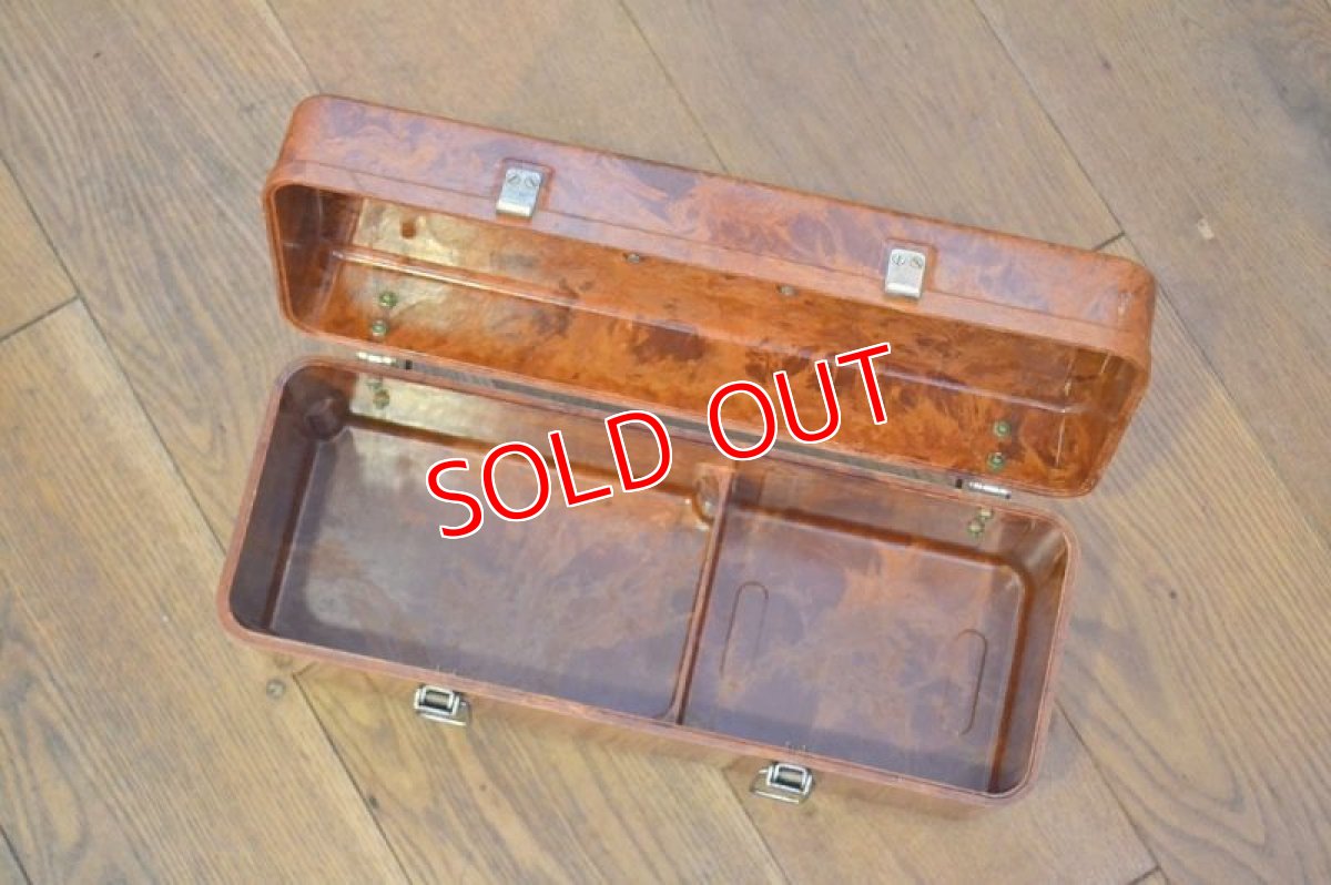 画像7: 50ｓベークライト・マーブル柄ツールボックス (7)