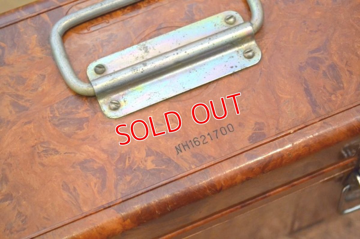 画像8: 50ｓベークライト・マーブル柄ツールボックス (8)