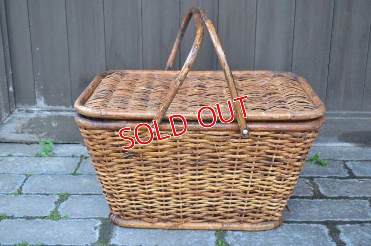 画像9: US40sラタン・バスケット (9)