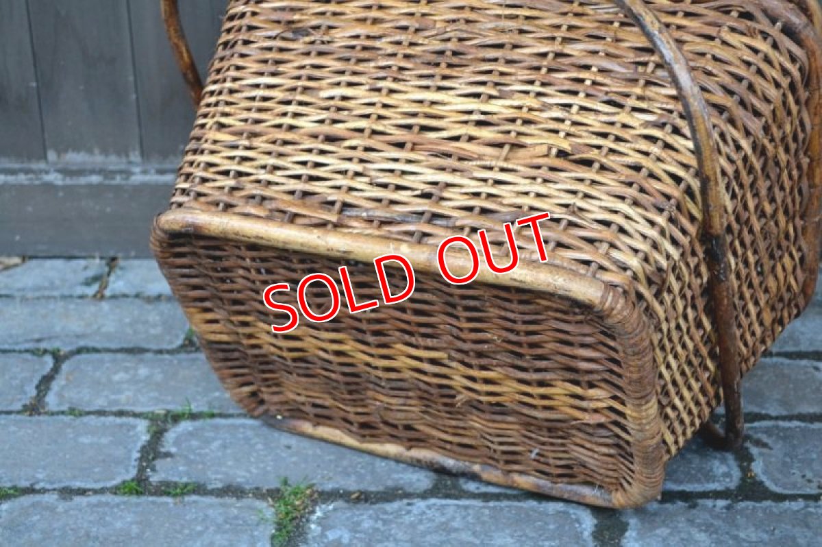 画像7: US40sラタン・バスケット (7)