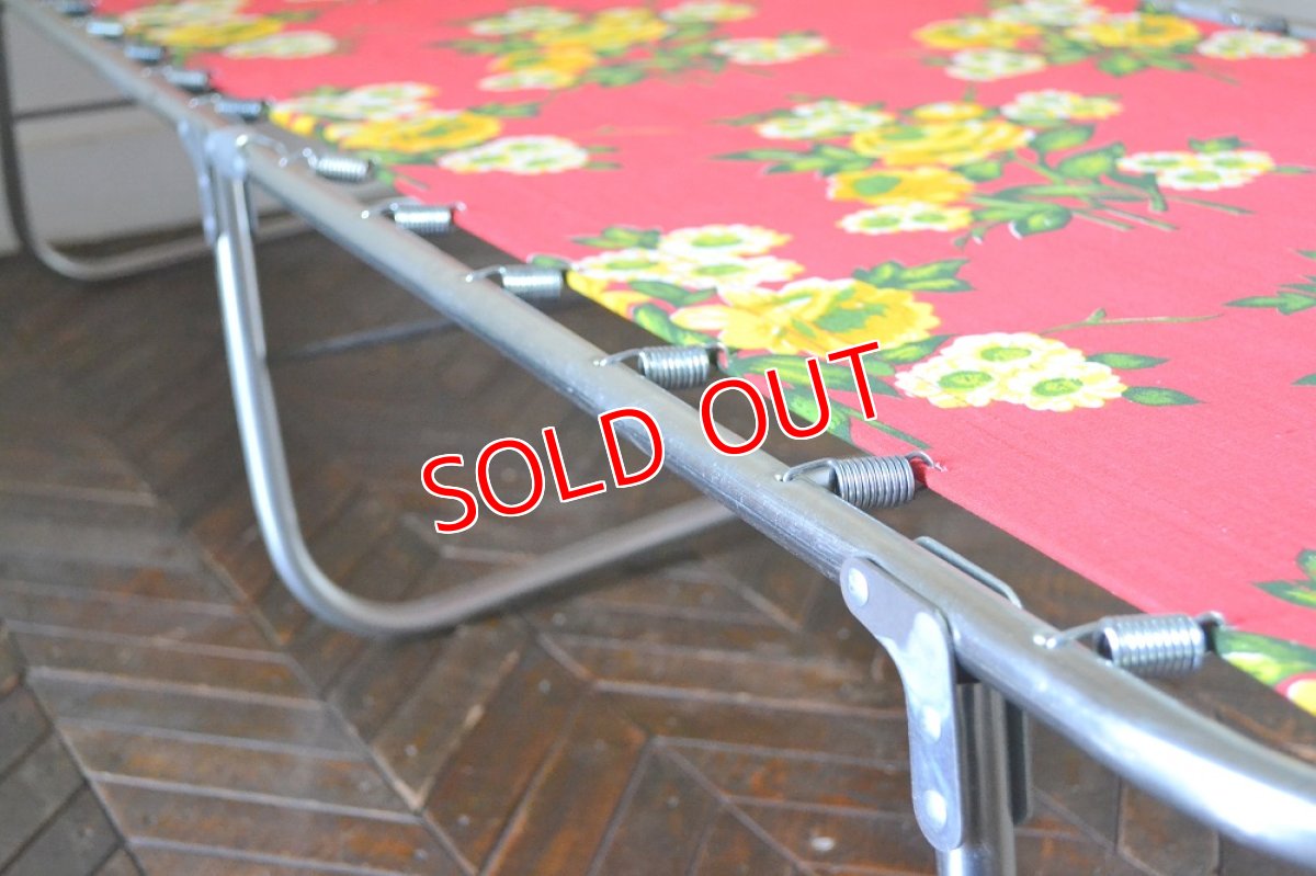 画像7: UK70sサンラウンジャー/レトロフラワー (7)