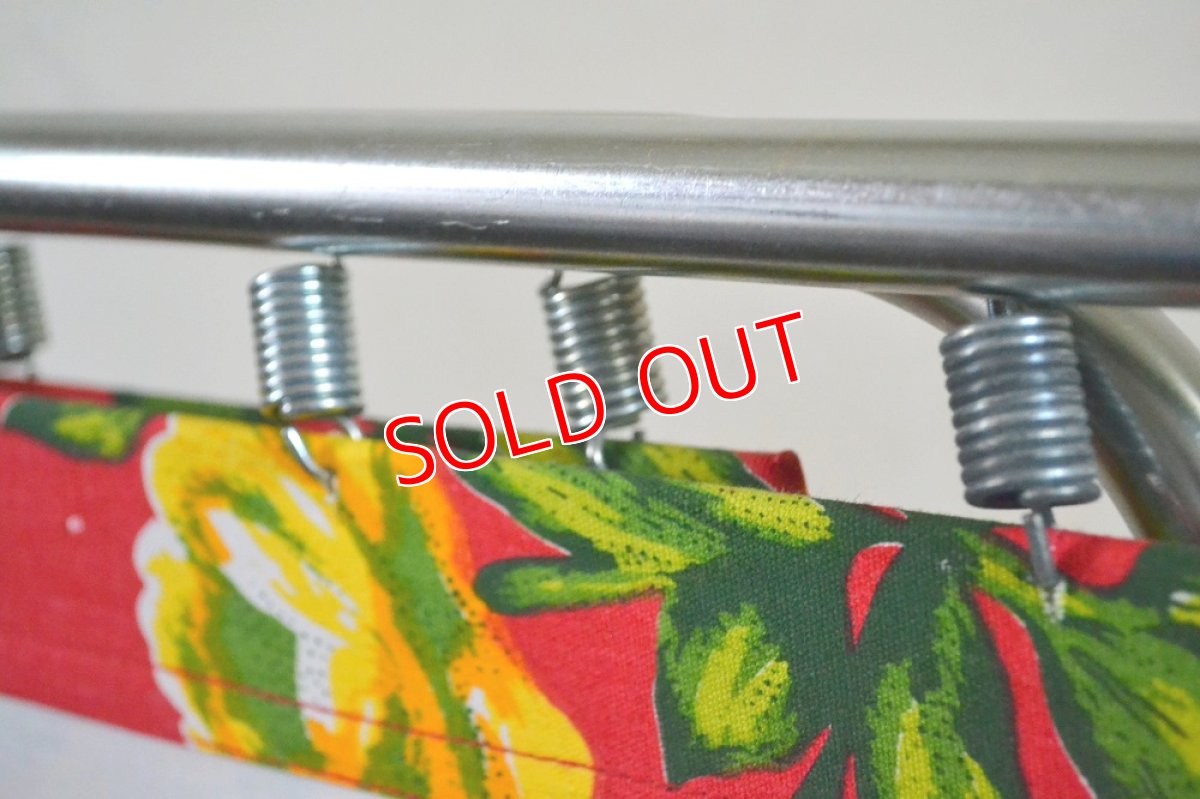 画像10: UK70sサンラウンジャー/レトロフラワー (10)